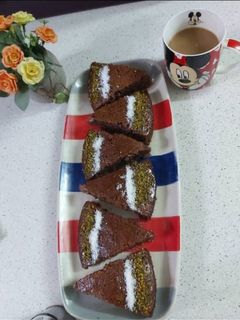 عکسی از دستور کیک کاراملی