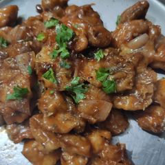 A picture of Baby corn chilli.