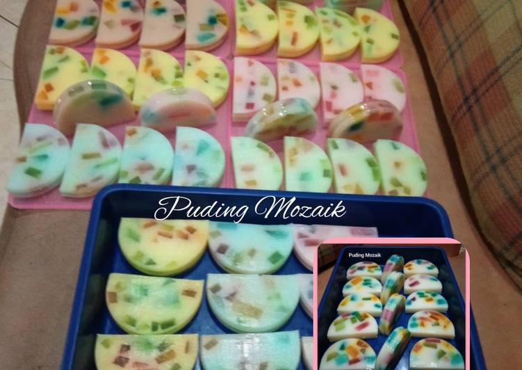 Langkah Mudah untuk Membuat Puding Mozaik yang Menggugah Selera