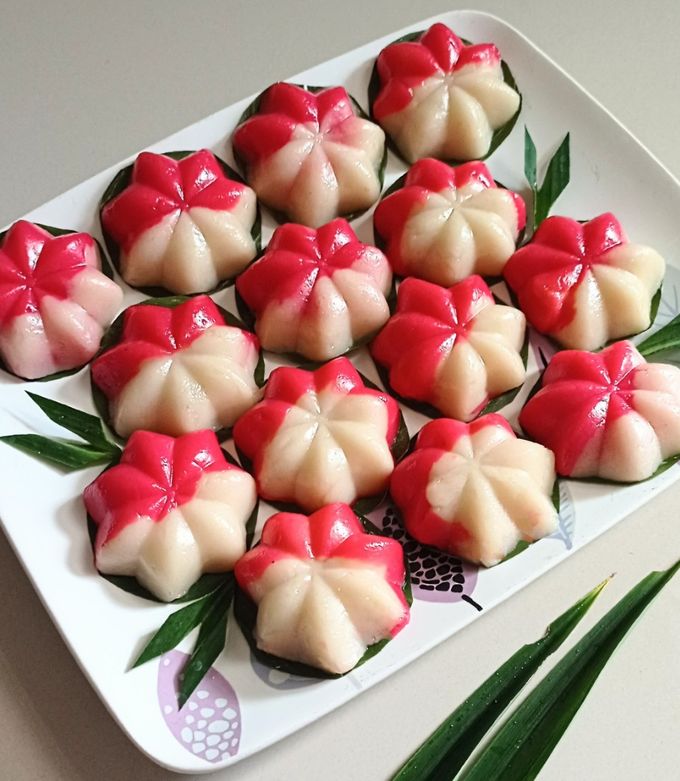 Resep Kue Ku Merah Putih oleh Indah Mei - Cookpad