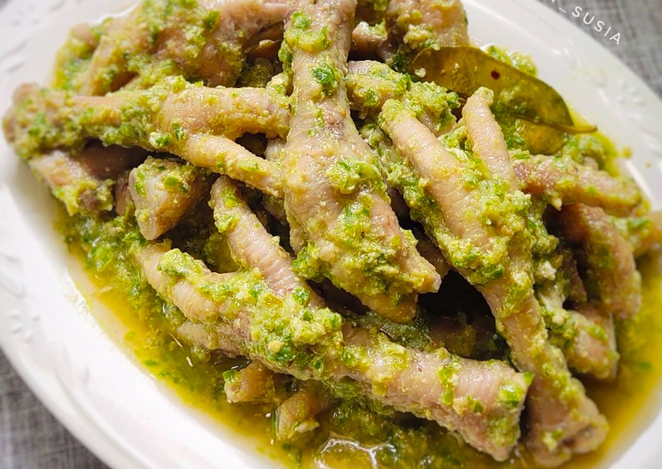 Seblak Ceker Cabe Ijo
