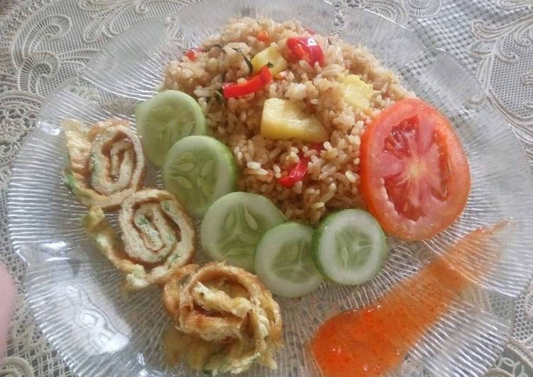 Nasi goreng nanas 🍍🍍