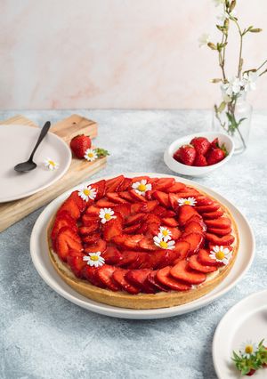 Une photo de Tarte Aux Fraises