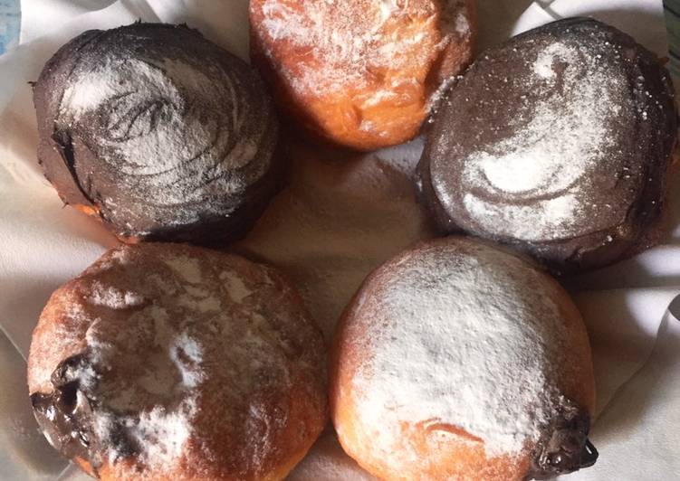 Resep Donat kampung isi / Bomboloni yang Bisa Manjain Lidah