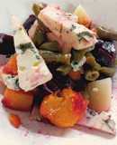 Ensalada de Chaucha y Queso Azul
