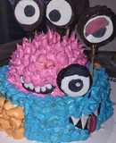 Torta monstruitos!! Para Isabella y Bianca!! Feliz día de la niñez!!❤️❤️❤️