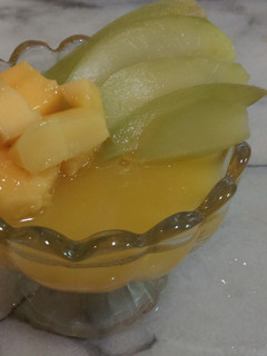 芒果寒天凍 的食譜成品照片