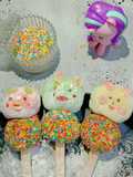 Snow Skin Moon Cake Lollipop