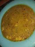 Sopa de zapallo con porotos pallares