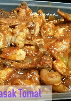 Foto resep Ayam Masak Tomat