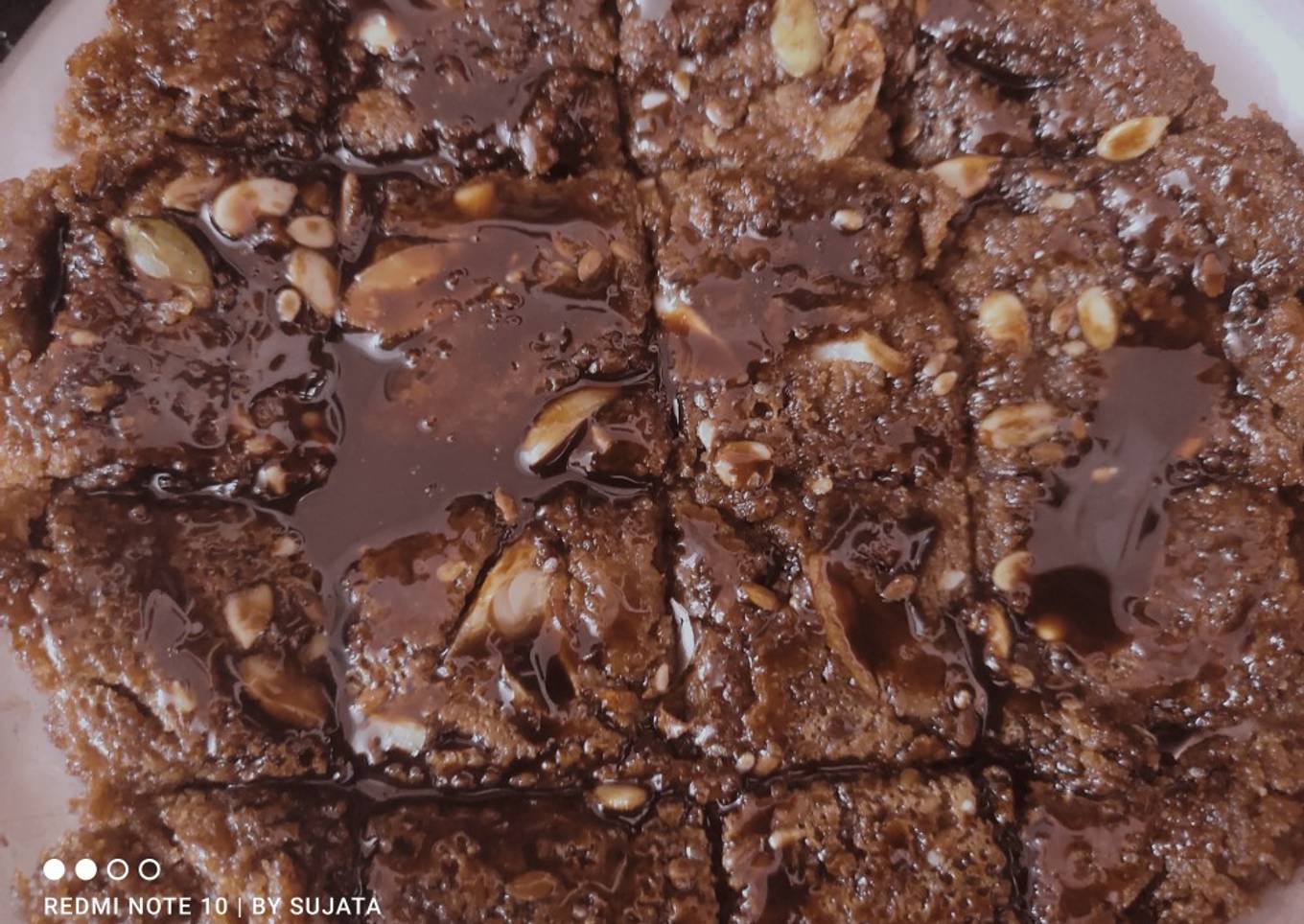 Oats Diet Chocolate Brownie(weightloss dessert)