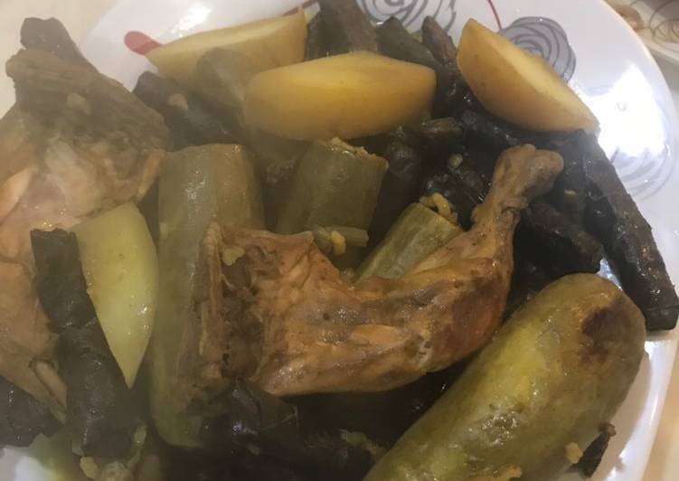 ورق عنب وكوسا طبق رئيسي على اصول المطبخ الاردني 😋😋😋😋😇