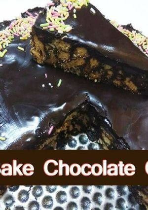 A picture of No-Bake Chocolate Cake.