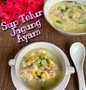 Langkah Gampang Membuat Resep Sup Telur Jagung Ayam (simpel) yang Menggugah Selera Anti Ribet, Mantap Sekali