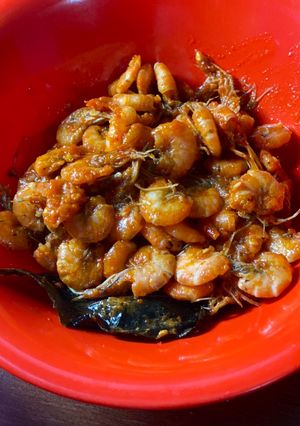 Foto resep Udang balado pedas manis