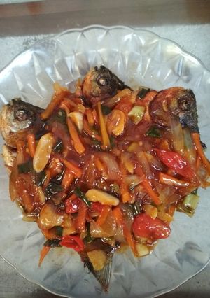Foto resep Ikan Bawal Asam Manis Pedas