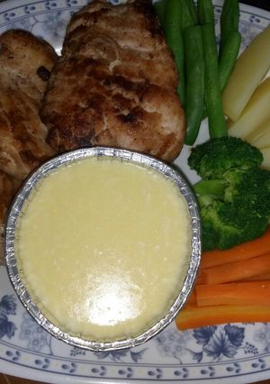 Foto resep Steak ikan tuna saus keju