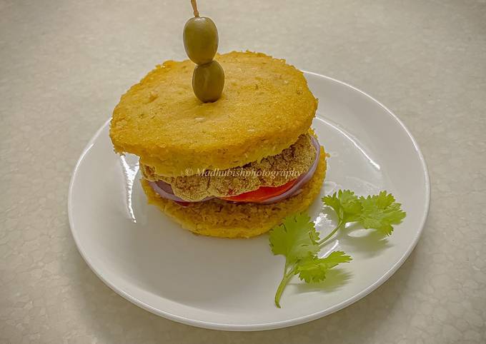 Soya Burger Recipe by Madhumita Bishnu - Cookpad