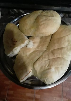 Una foto de Pan con grasa