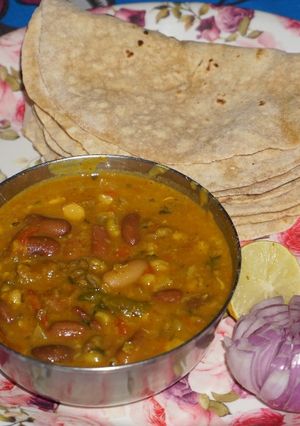 রাজমা তরকা (Rajma Tarka recipe in Bengali) রেসিপির প্রধান ছবি