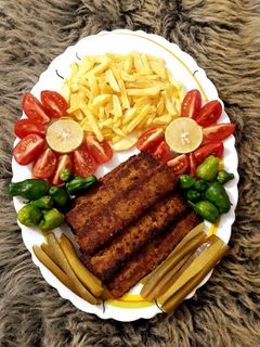 عکسی از دستور کباب لقمه ای