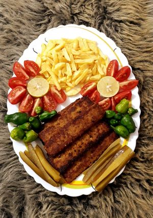عکسی از دستور کباب لقمه ای