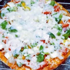 A picture of Veg pizza.