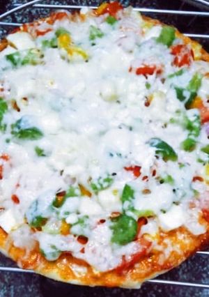 A picture of Veg pizza.
