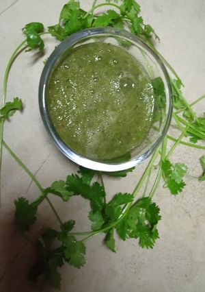 A picture of Green Chutney.