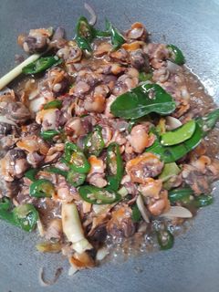 Foto resep Tumis kerang cabe ijo