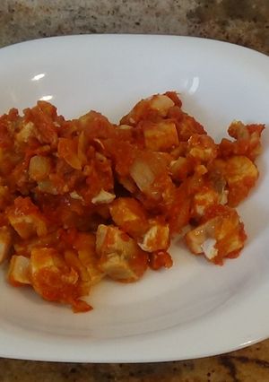 Una foto de Emperador con tomate