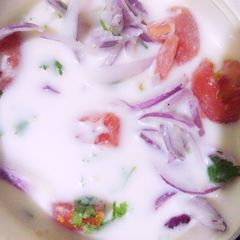 A picture of Salad Raita.