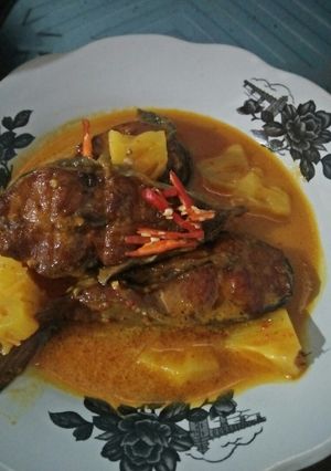 Foto resep Salai Patin masak nanas