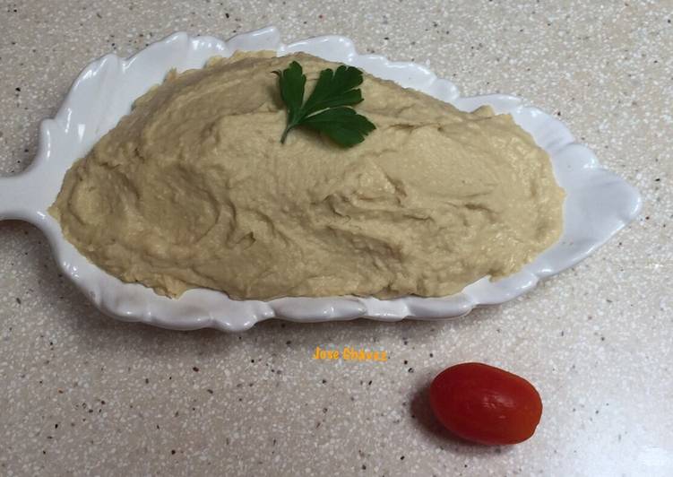 Hummus de garbanzos sencillo