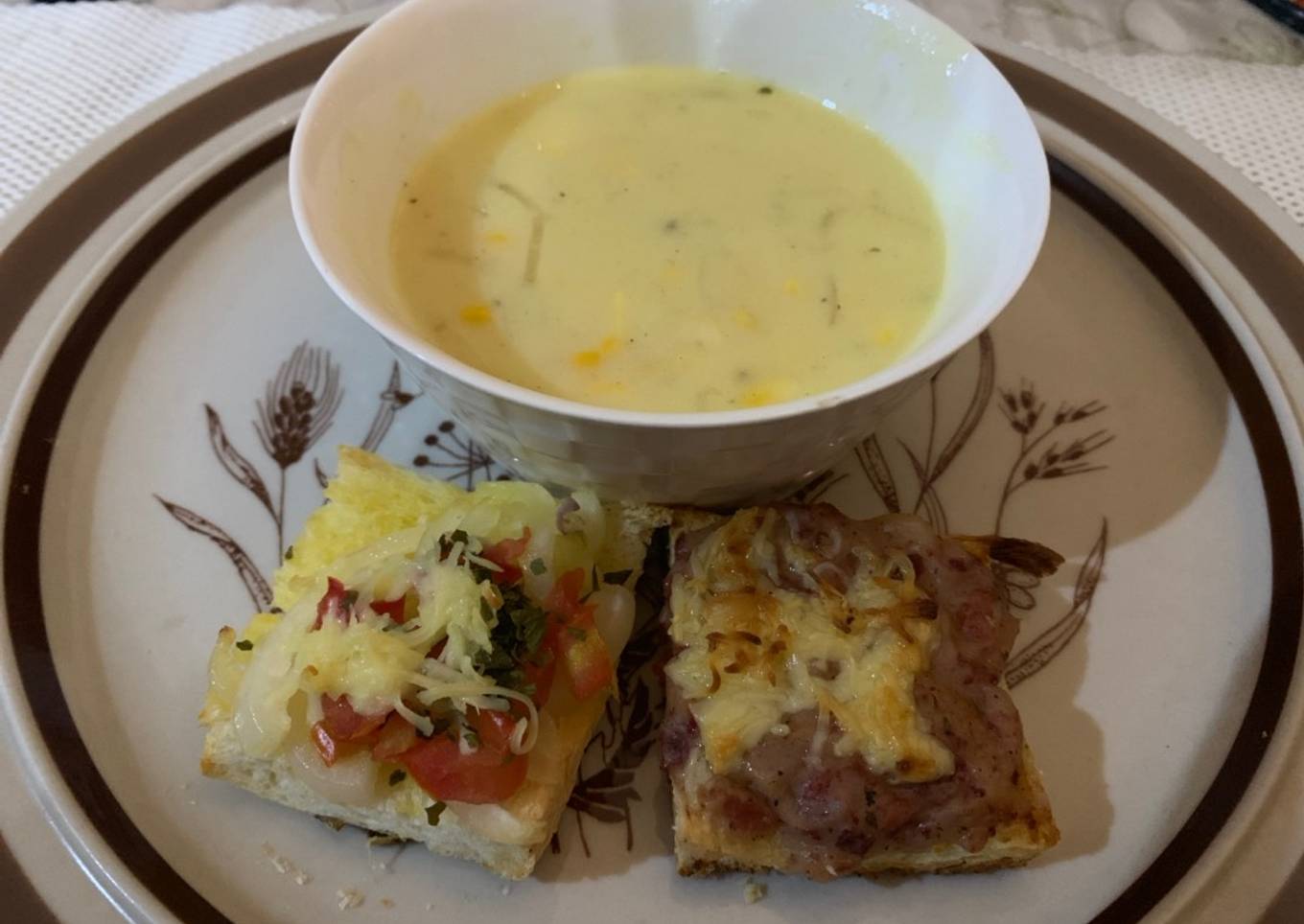 Chicken Corn Creamy Soup