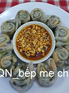 Hình của món Bánh tráng lụi.
