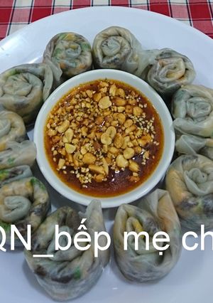 Hình của món Bánh tráng lụi.