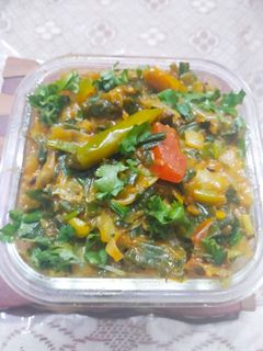 हरे प्याज की सब्जी (hare pyaz ki sabzi recipe in Hindi) रेसिपी मुख्य फोटो