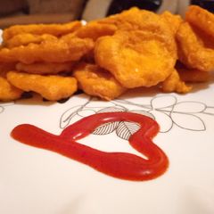A picture of Bhajia # weekly jikoni challenge.