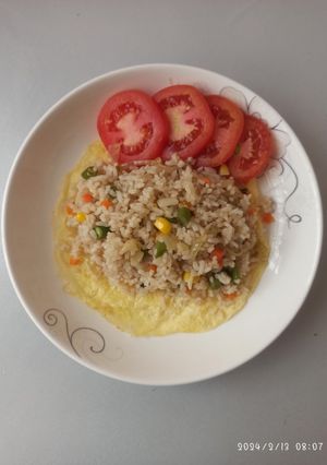 Foto resep Nasi Goreng Sayuran
