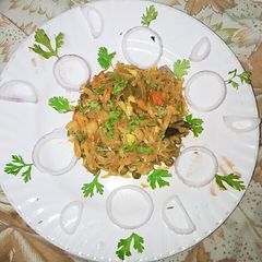 Cabbage sabzi A picture of Cabbage sabzi.