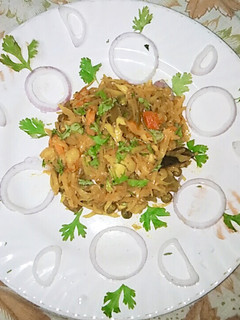 A picture of Cabbage sabzi.