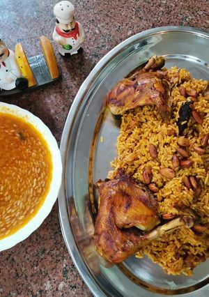 صورة لوصفة شوربة الكبسه بلسان العصفور