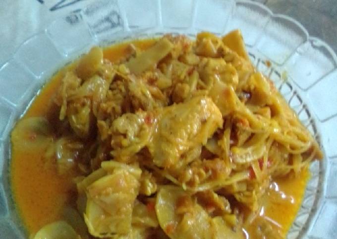 Yuk intip, Bagaimana cara buat Rebung tempe santan  nagih banget