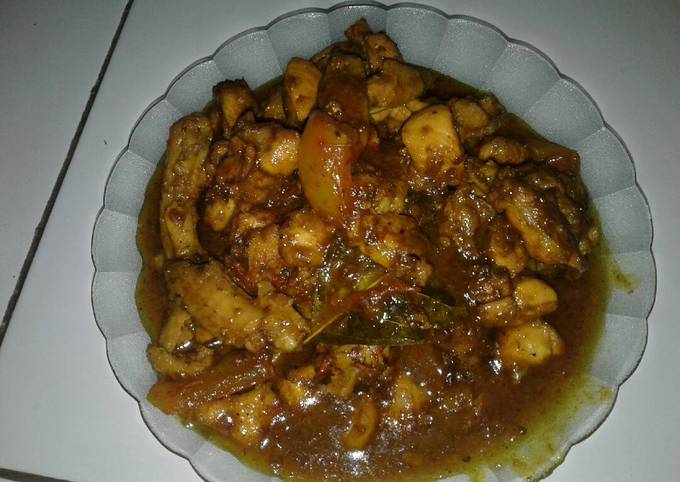 Rica rica ayam pedas manis