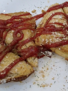 عکسی از دستور اسنک پنیری😎(cheese snacks)