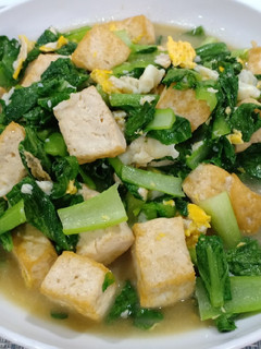 Foto resep Cah pakcoy tahu dan telur