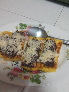 Foto resep Pisang bakar coklat keju susu