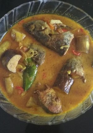 Foto resep Tongkol Terung Santan Bumbu iris
