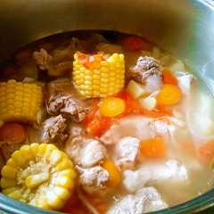 รูปของ ABC Soup / Pork Ribs Soup / Sup Iga Babi Non Halal Menu Anak